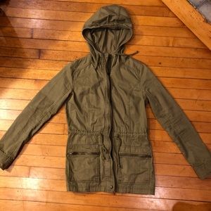Army Green Hollister Jacket